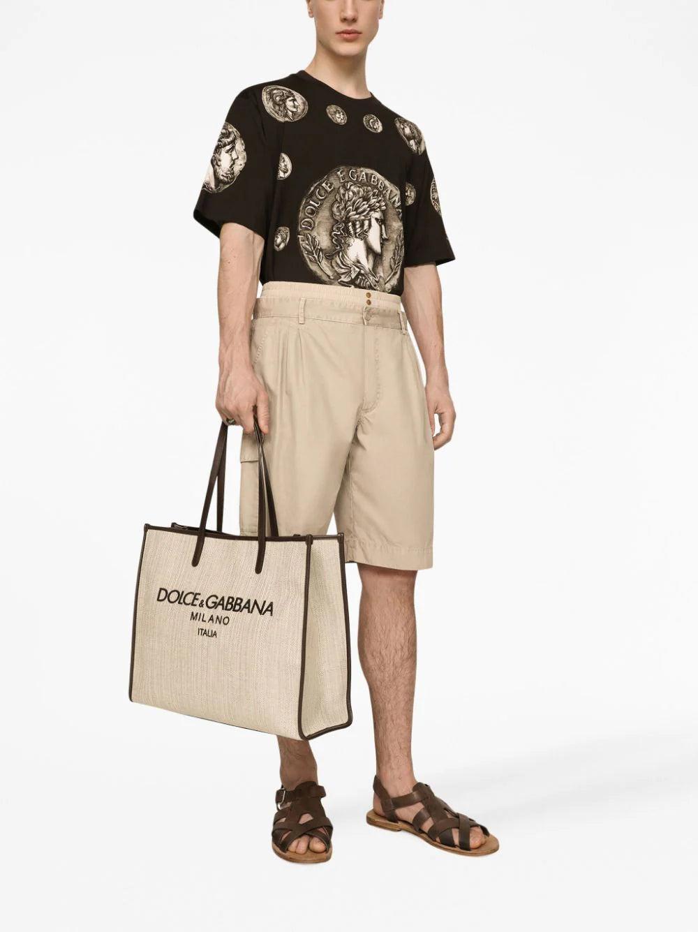 Dolce & Gabbana Large Shopper With Logo