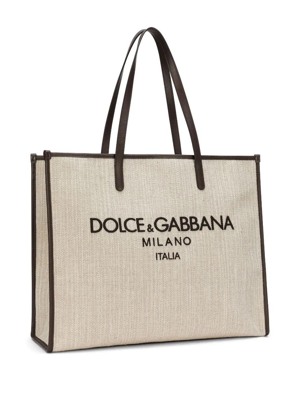 Dolce & Gabbana Large Shopper With Logo