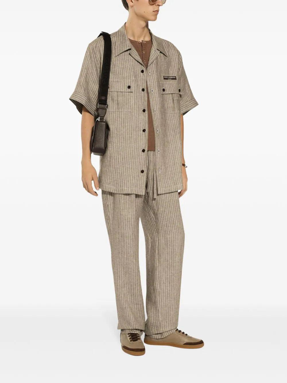 Dolce & Gabbana Linen Trousers