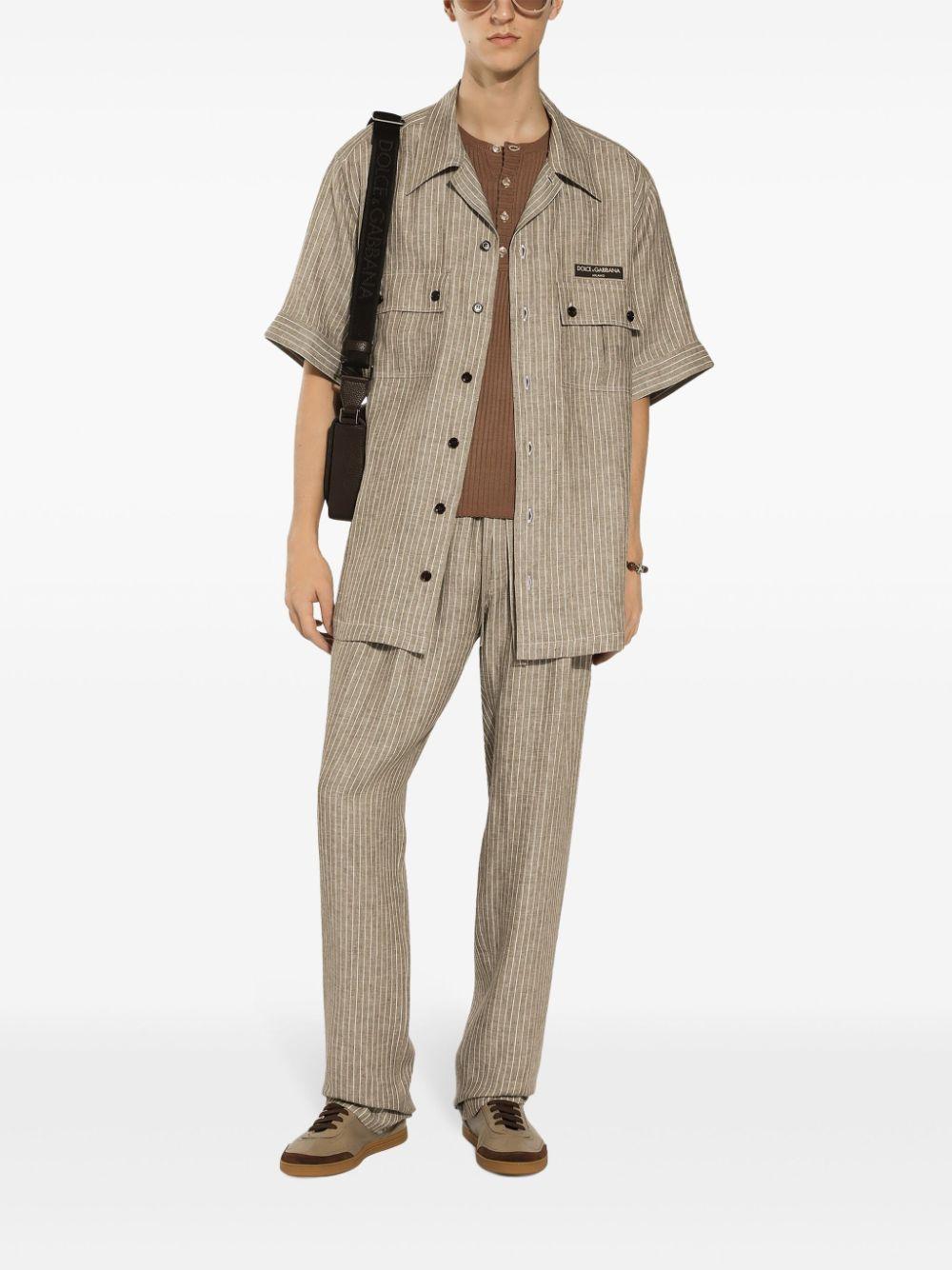 Dolce & Gabbana Linen Trousers