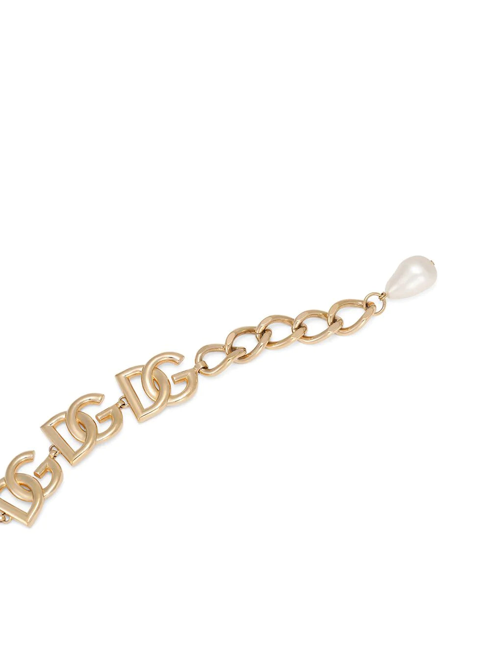 Dolce & Gabbana Link Bracelet With Dg Multi-logo