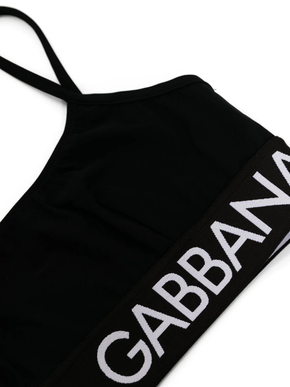 Dolce & Gabbana Logo-band Bralette Bikini