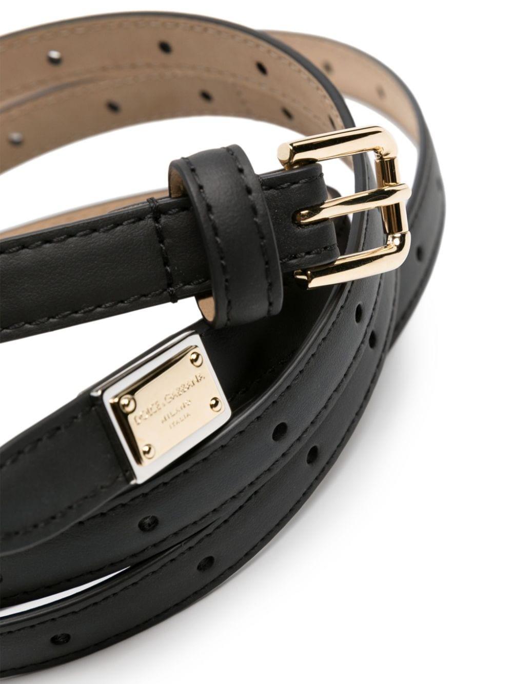 Dolce & Gabbana Logo Belt