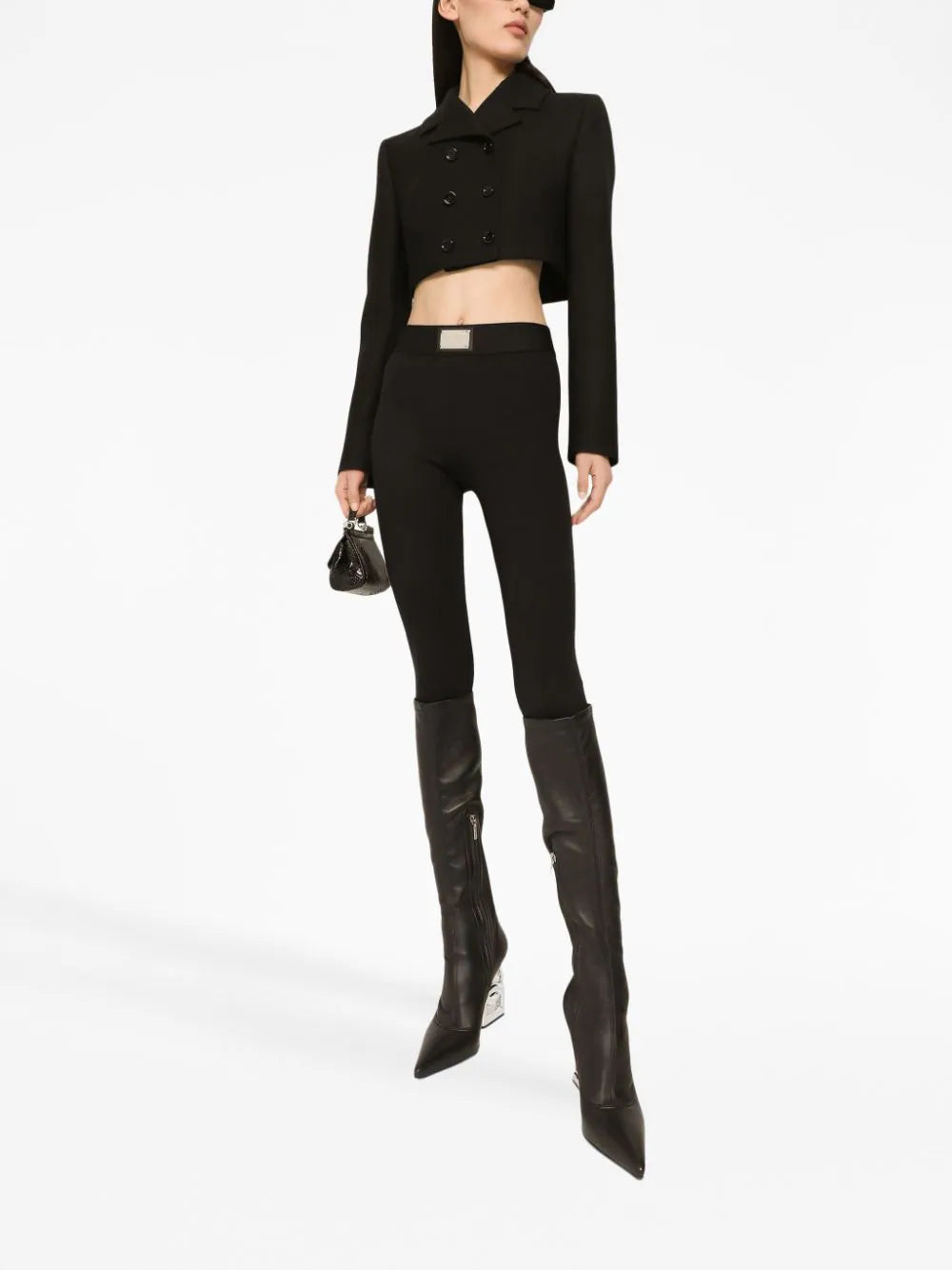 Dolce & Gabbana Logo-plaque Leggings
