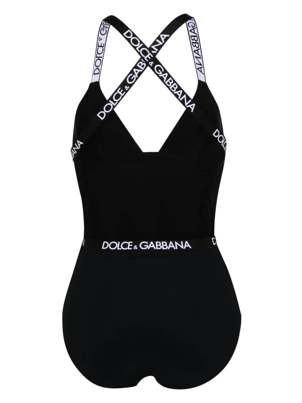 Dolce & Gabbana Logo Swimsuit