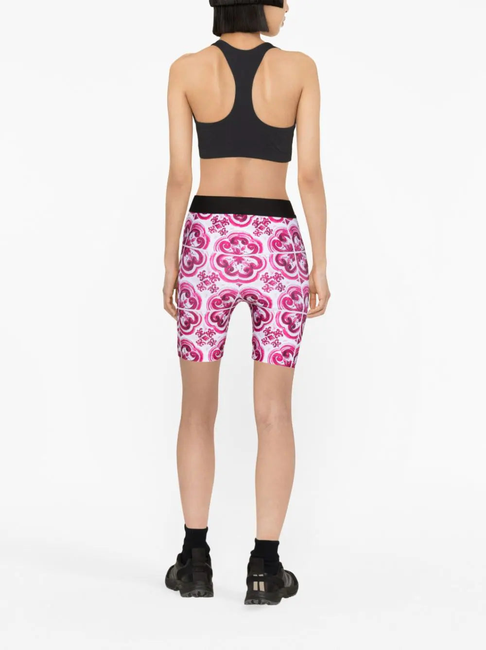 Dolce & Gabbana Majolica-print Jersey Shorts
