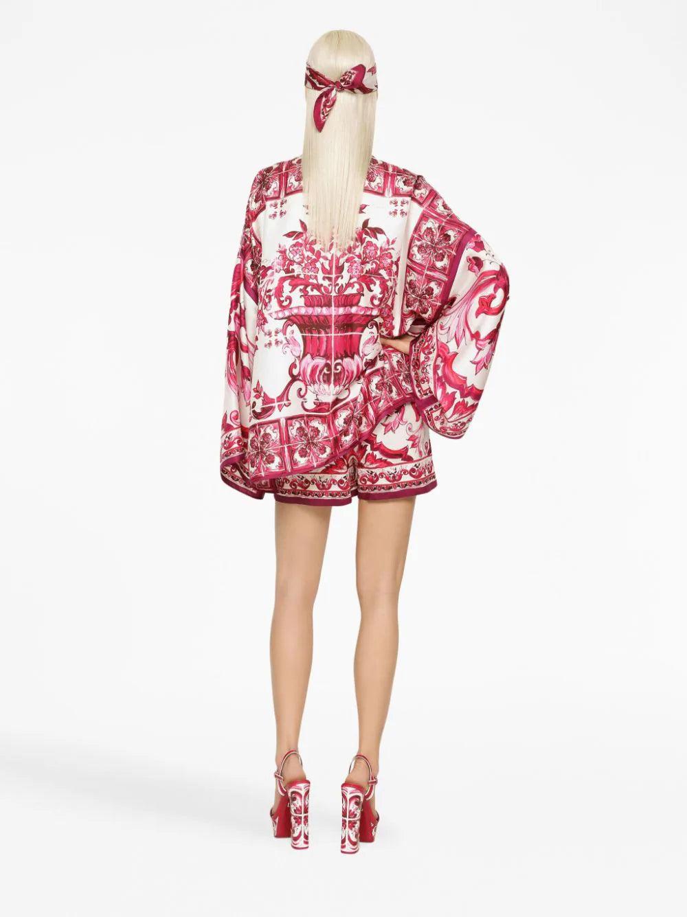Dolce & Gabbana Majolica-print Shirt