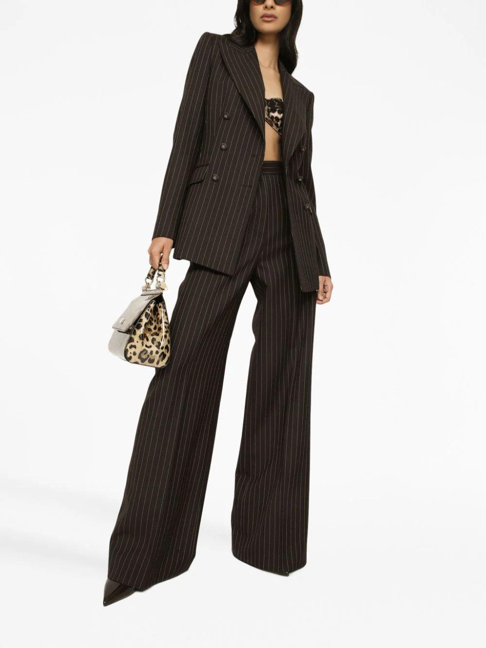 Dolce & Gabbana Pinstripe Palazzo Pants