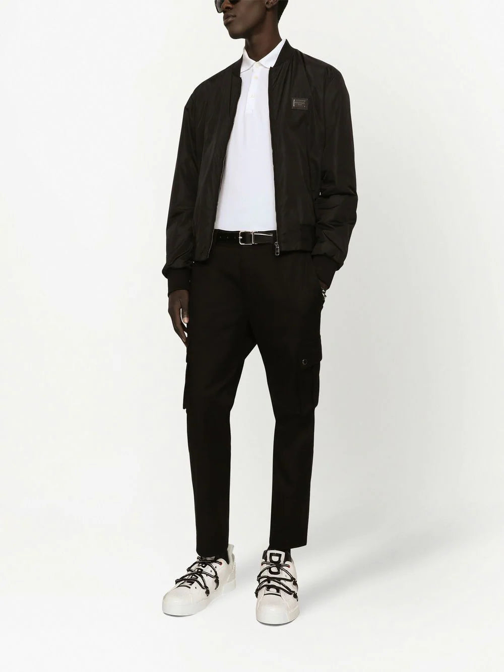 Dolce & Gabbana Piqué Polo-shirt With Branded Tag