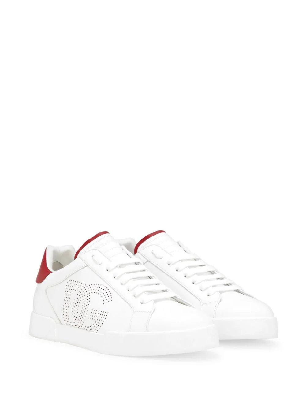 Dolce & Gabbana Portofino Sneaker In Calfskin
