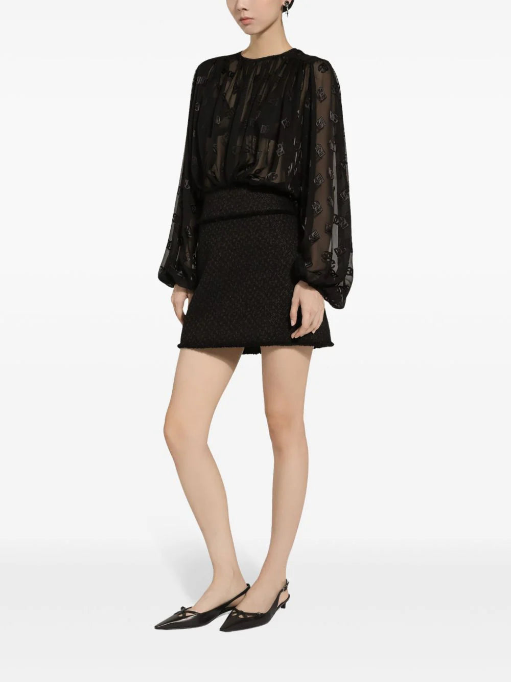 Dolce & Gabbana Rachel Tweed Mini Skirt