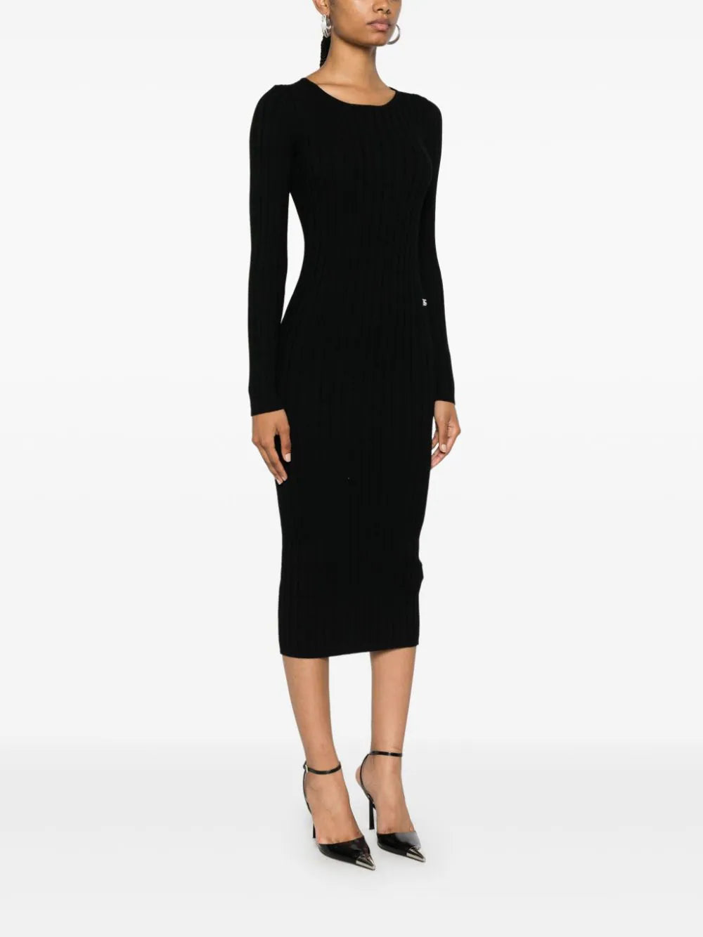 Dolce & Gabbana Ribbed Midi Dress