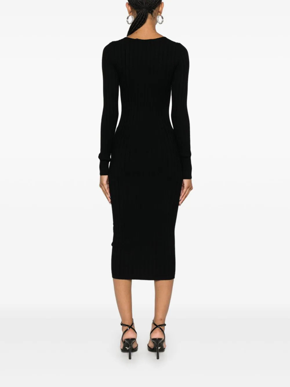 Dolce & Gabbana Ribbed Midi Dress