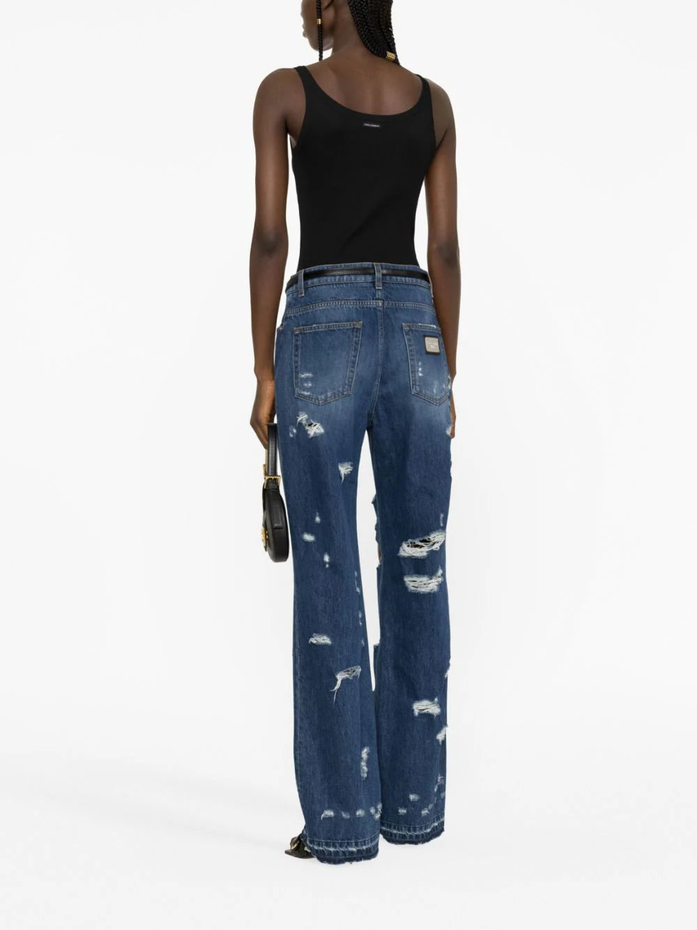 Dolce & Gabbana Ribbed Tank Top