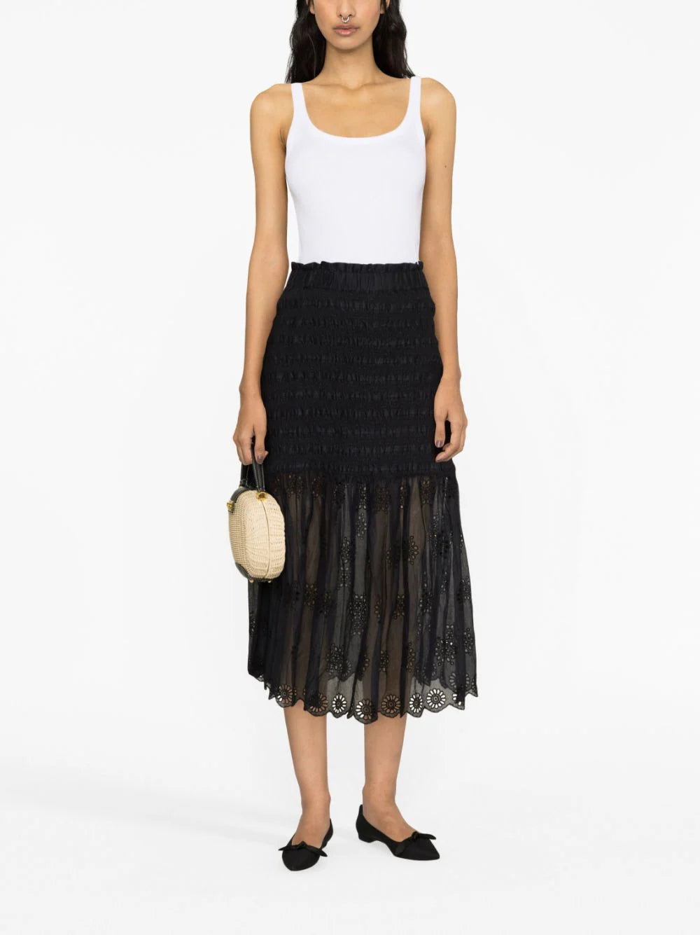 Dolce & Gabbana Ribbed Tank Top