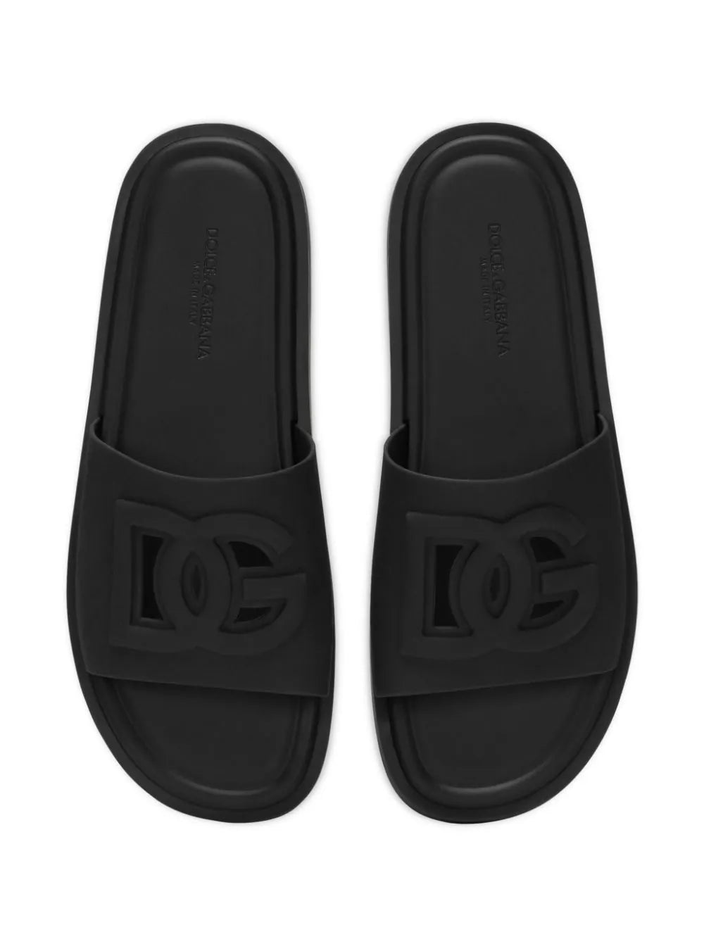 Dolce & Gabbana Rubber Beachwear Sliders