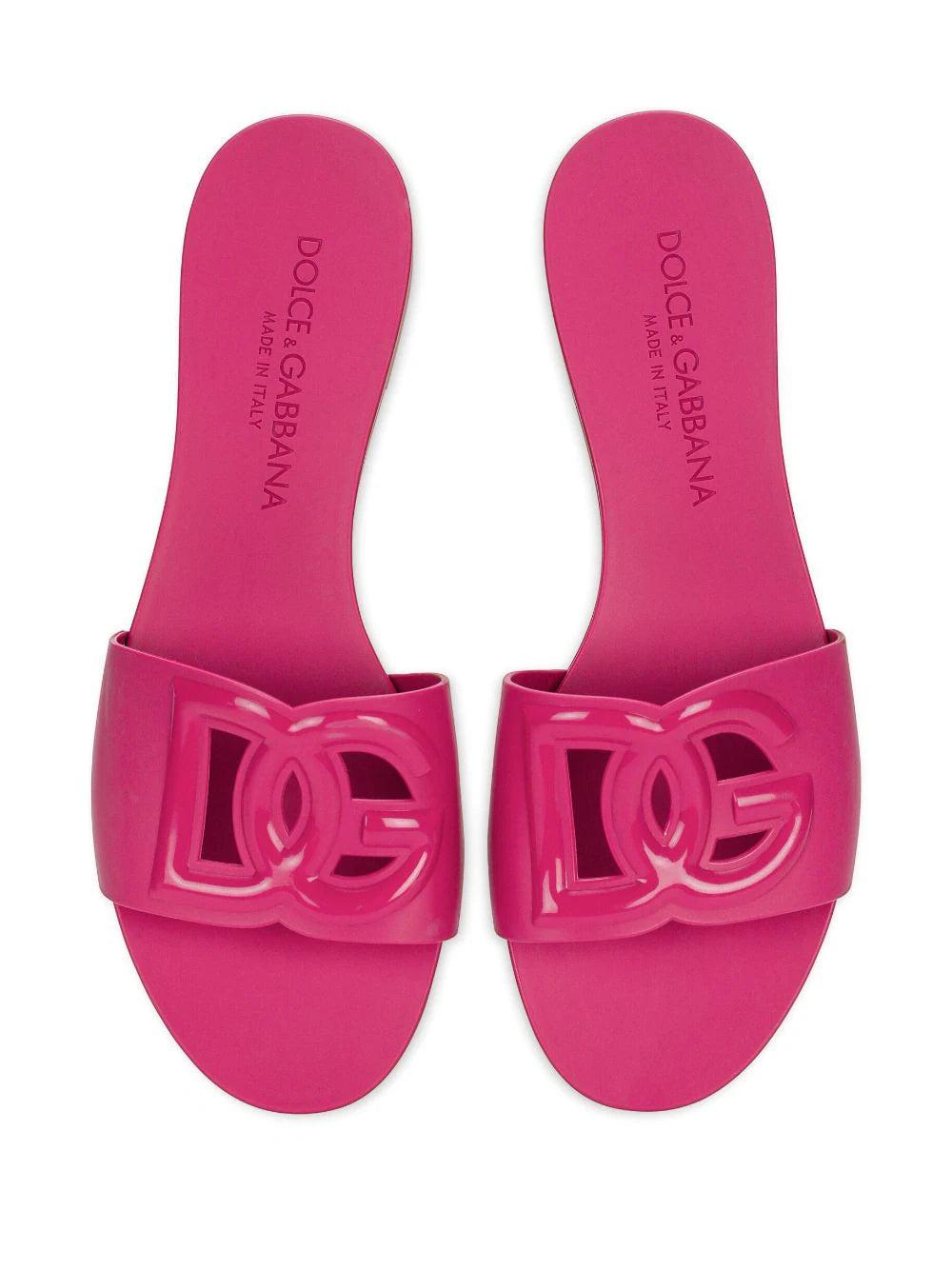 Dolce & Gabbana Rubber Beachwear Sliders