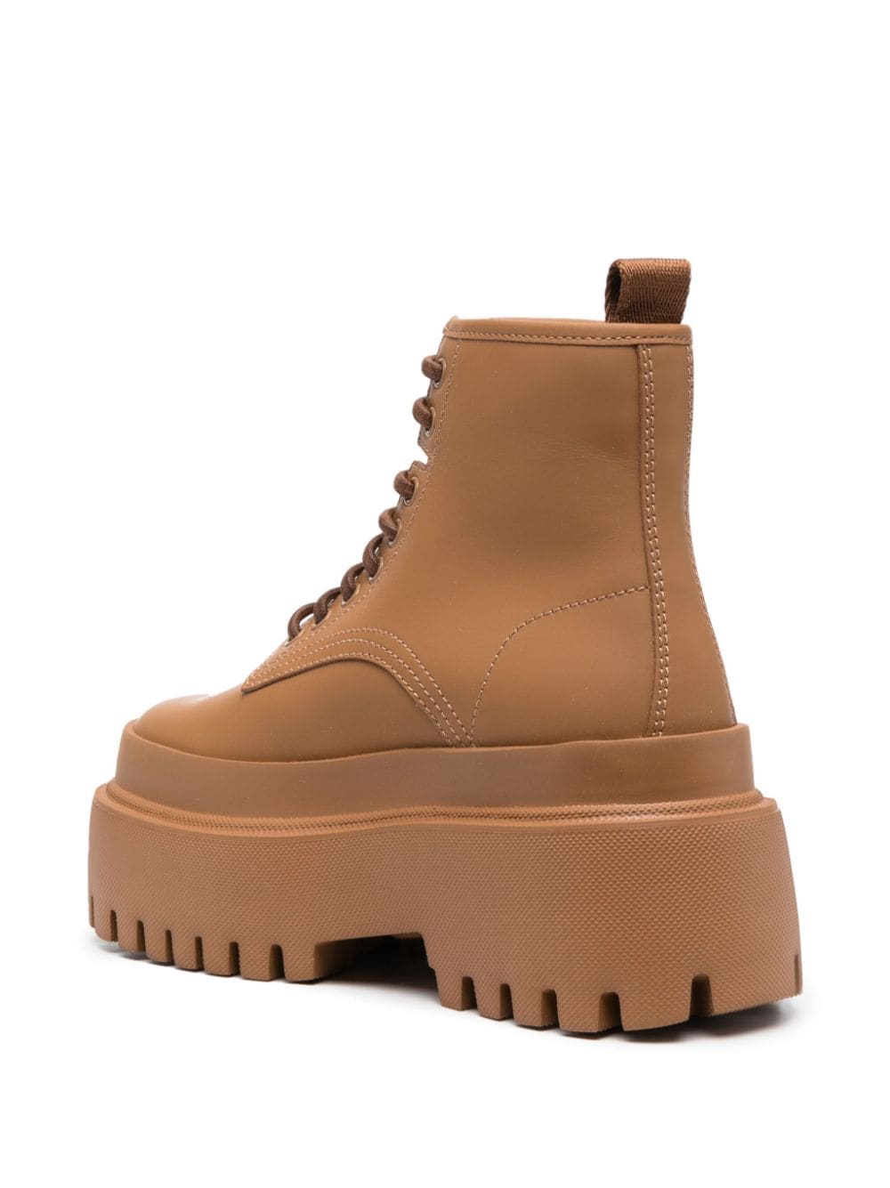Dolce & Gabbana Rubberized Calfskin Ankle Boots