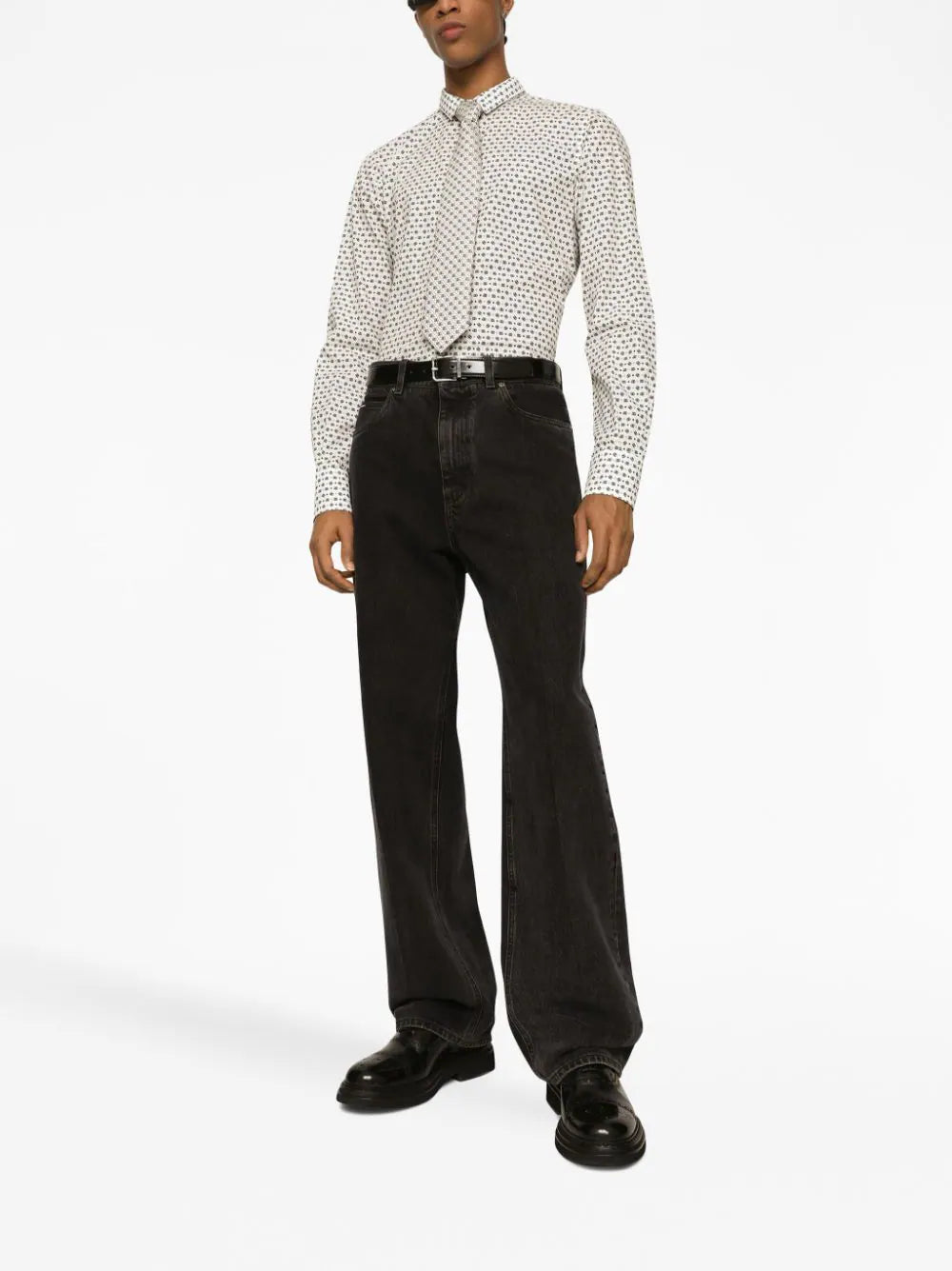 Dolce & Gabbana Shirt With Dg Monogram Print