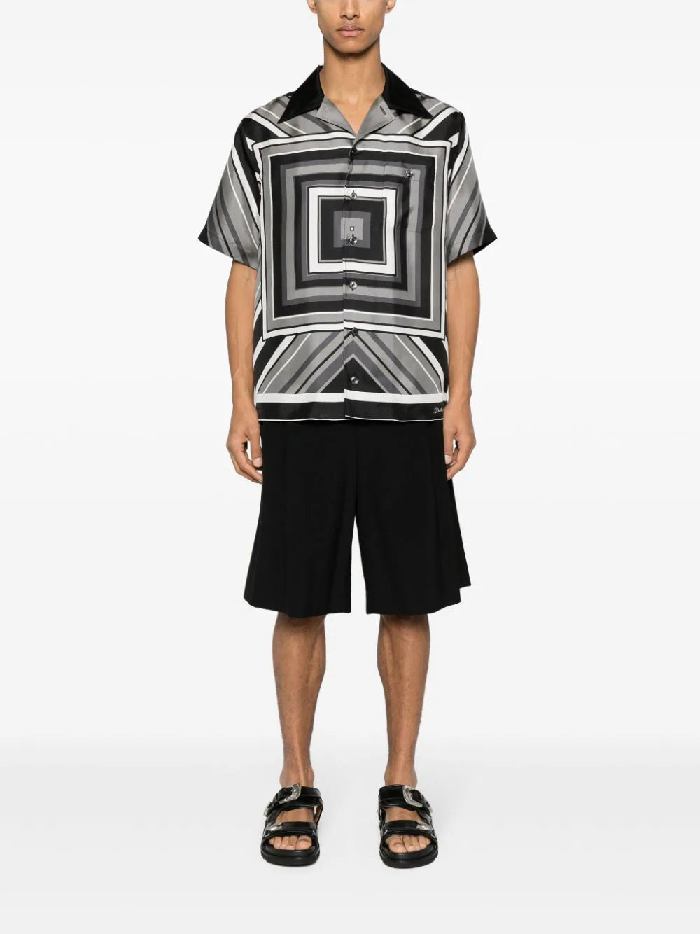 Dolce & Gabbana Shirt With Geometric Print