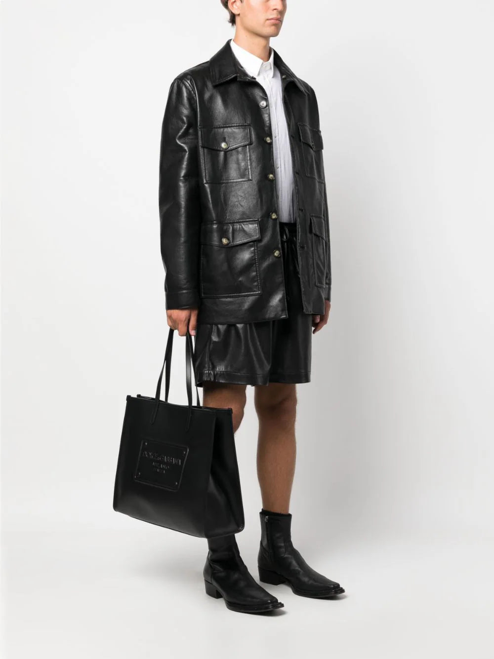 Dolce & Gabbana Shopper With Raised Logo