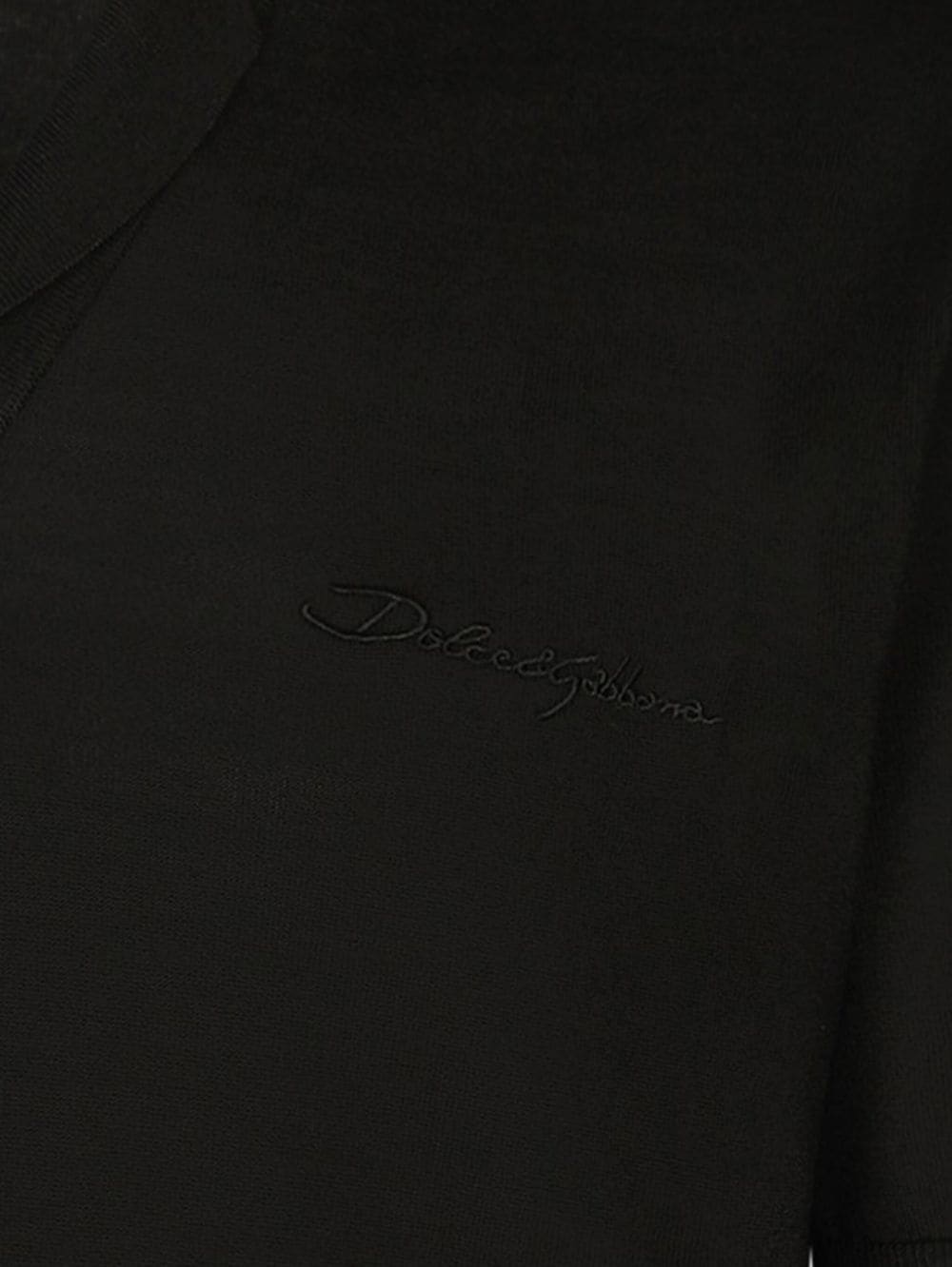 Dolce & Gabbana Silk Polo Shirt