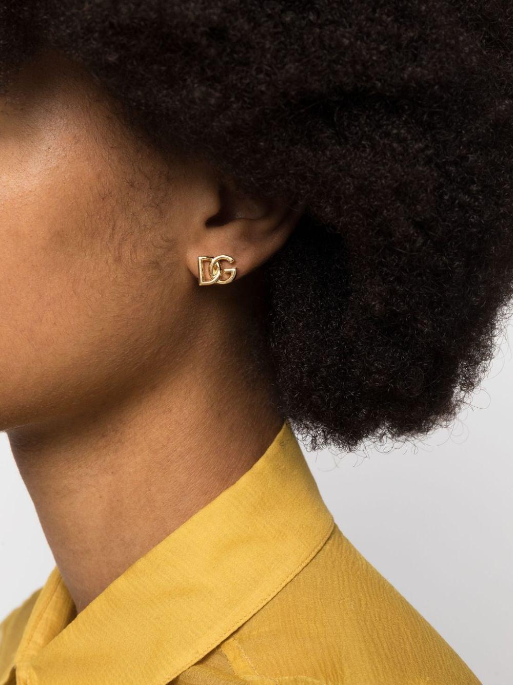 Dolce & Gabbana Single Earring With Dg Logo