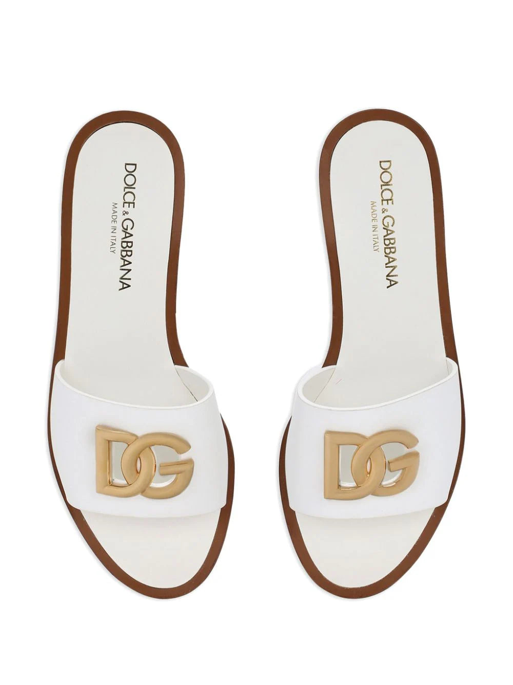 Dolce & Gabbana Sliders With Dg Logo