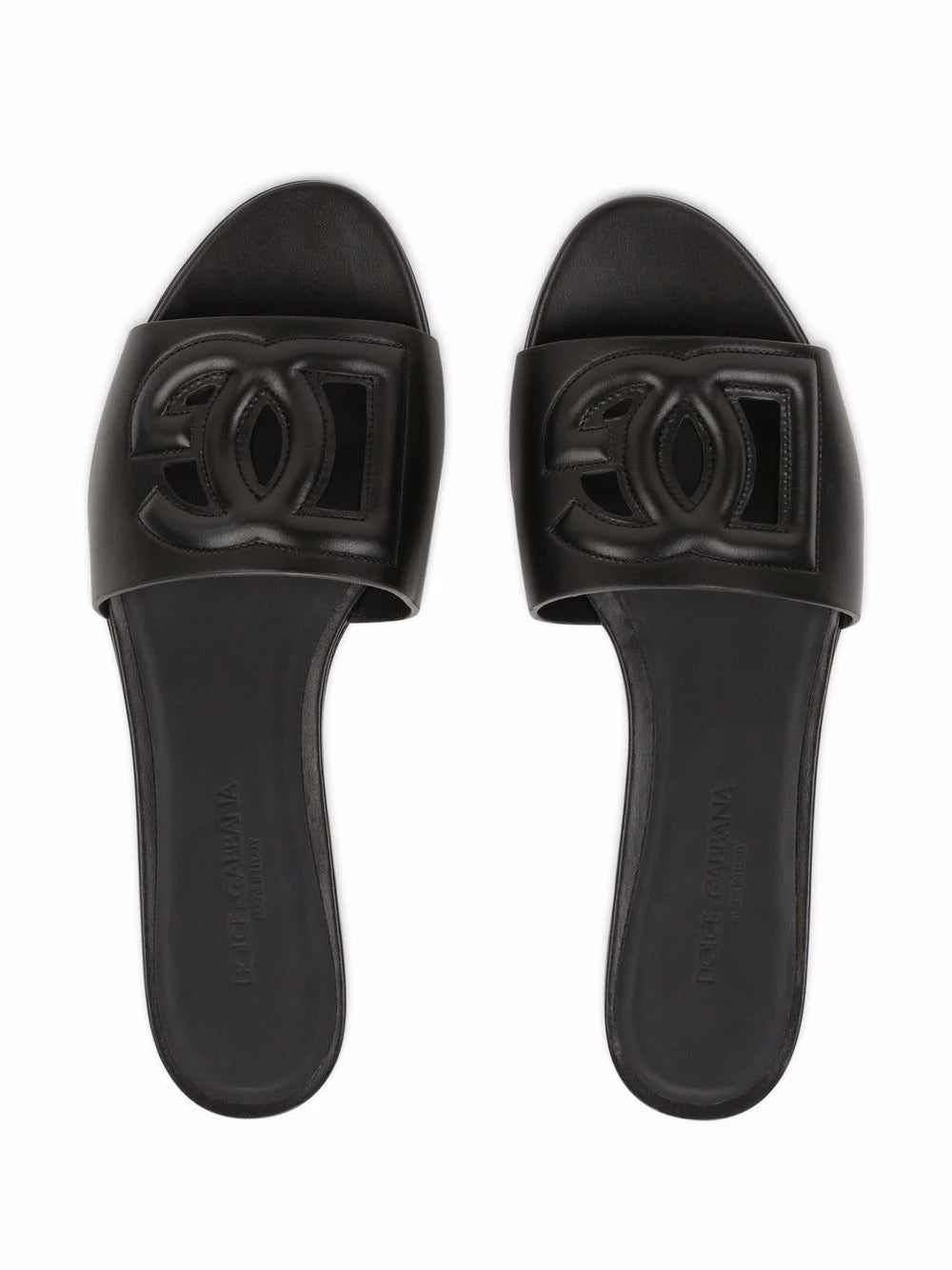 Dolce & Gabbana Slides With Dg Millennials Logo