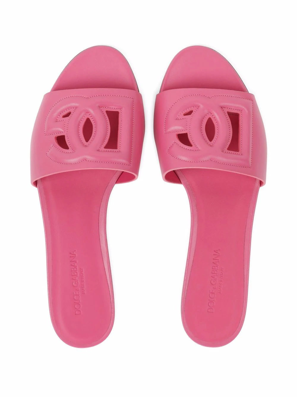 Dolce & Gabbana Slides With Dg Millennials Logo