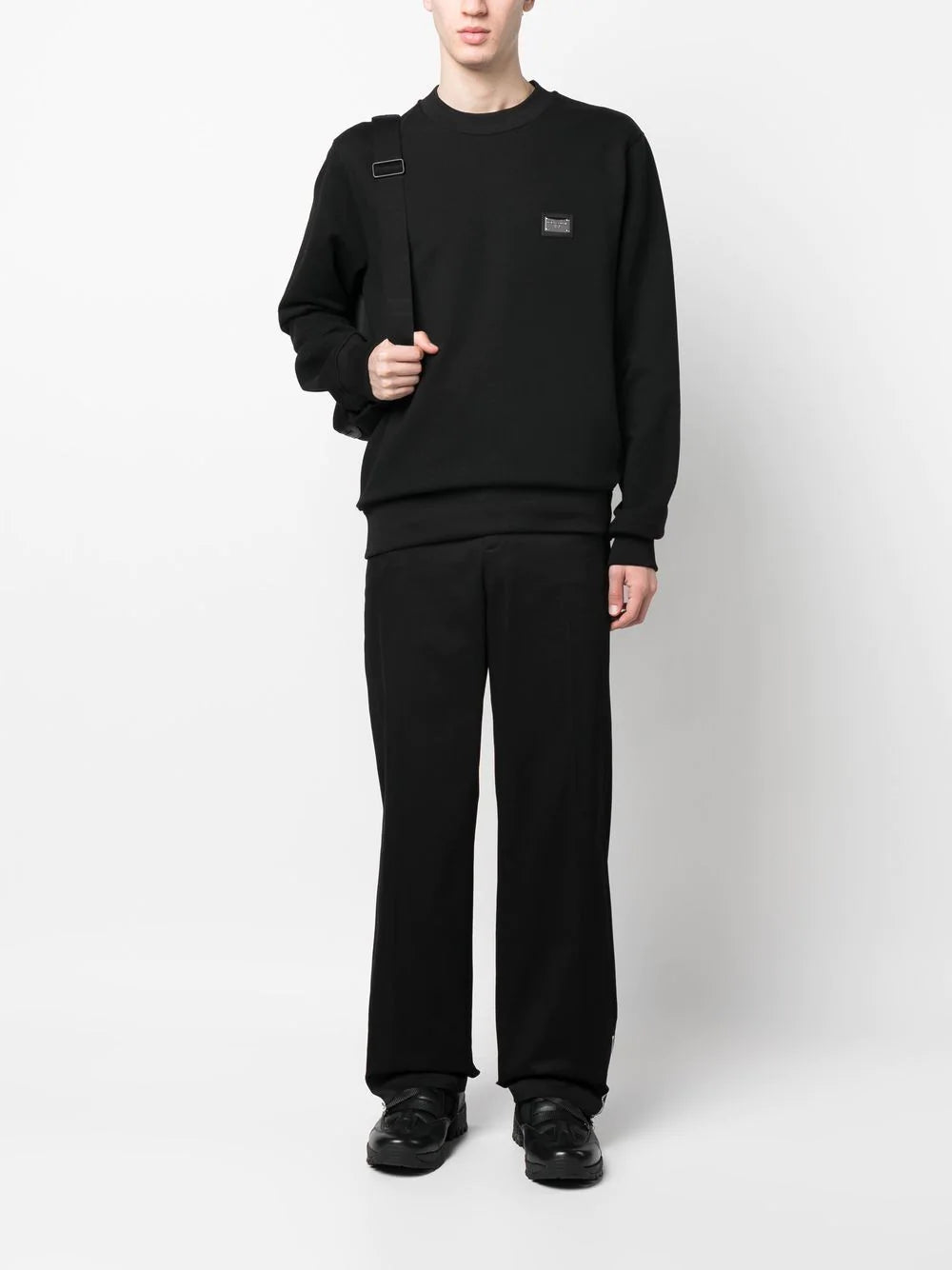 Dolce & Gabbana Sweatshirt With Branded Tag