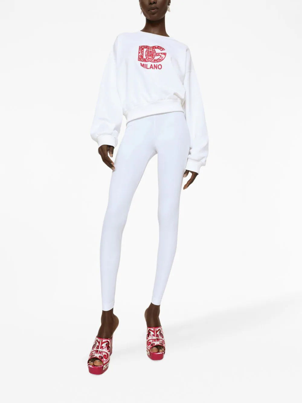 Dolce & Gabbana Sweatshirt With Dg Patch