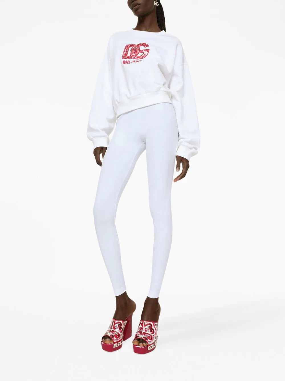 Dolce & Gabbana Sweatshirt With Dg Patch