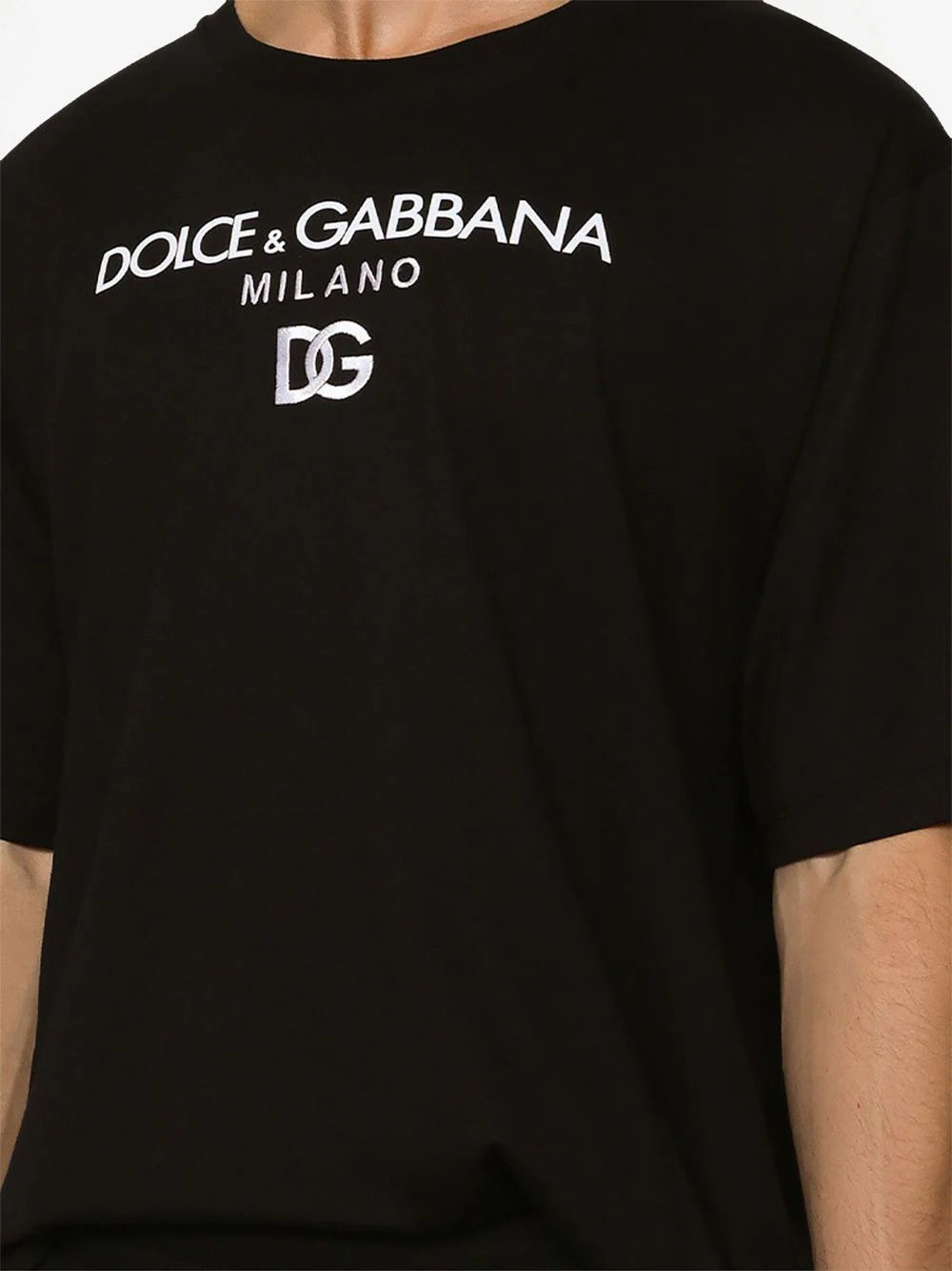 Dolce & Gabbana T-shirt With Dg Embroidery