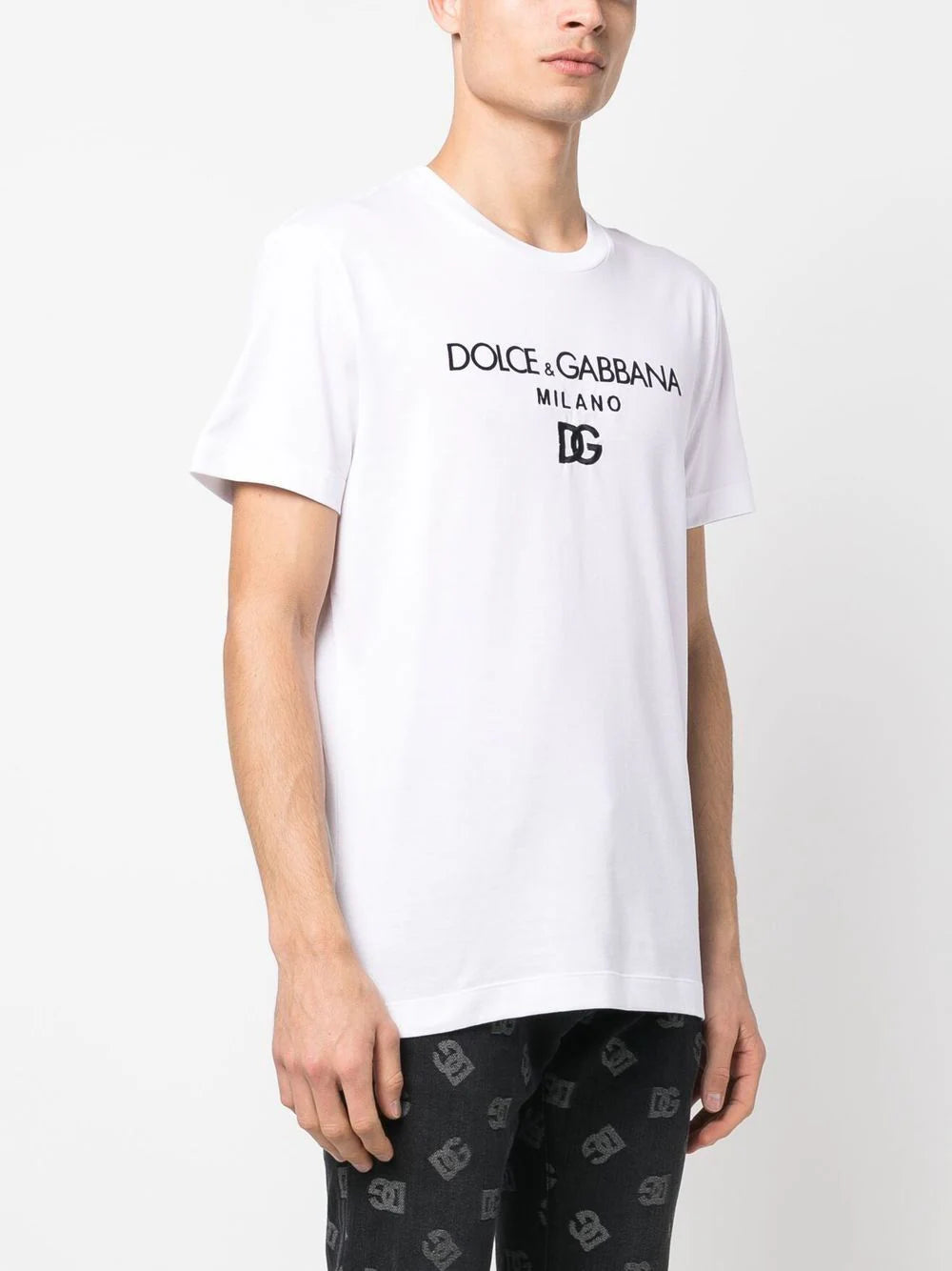 Dolce & Gabbana T-shirt With Dg Embroidery