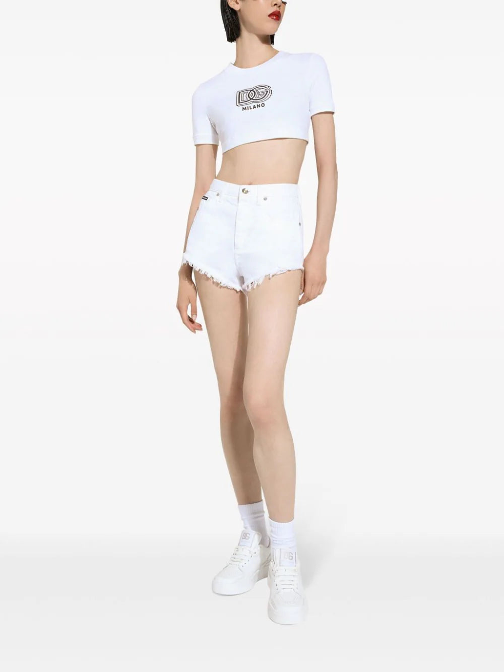 Dolce & Gabbana T-shirt With Dg Lettering