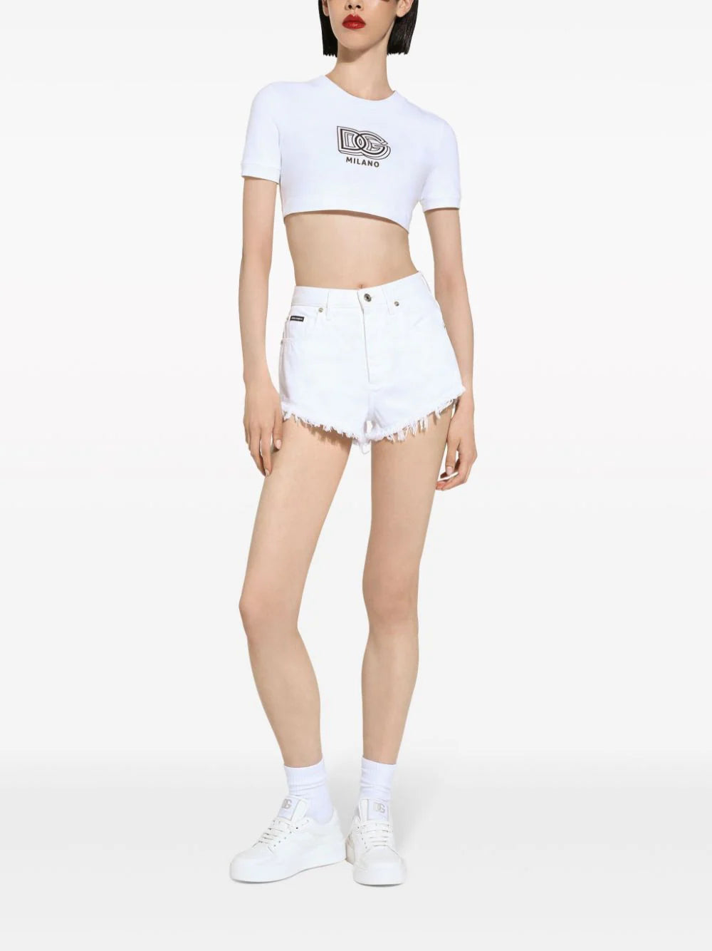 Dolce & Gabbana T-shirt With Dg Lettering