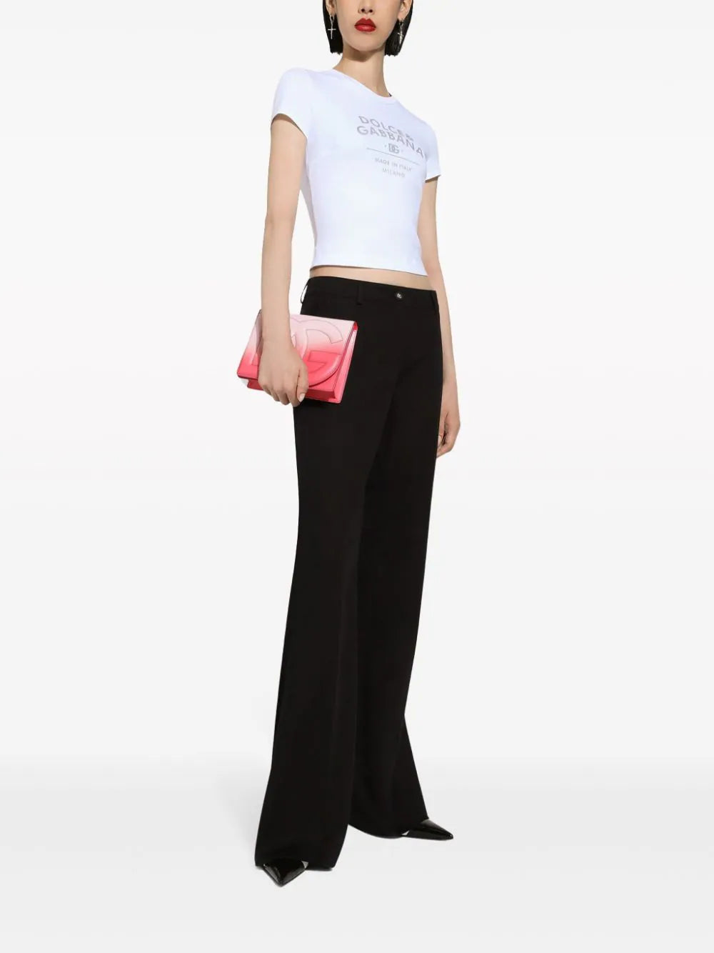 Dolce & Gabbana T-shirt With Dolce&gabbana Lettering