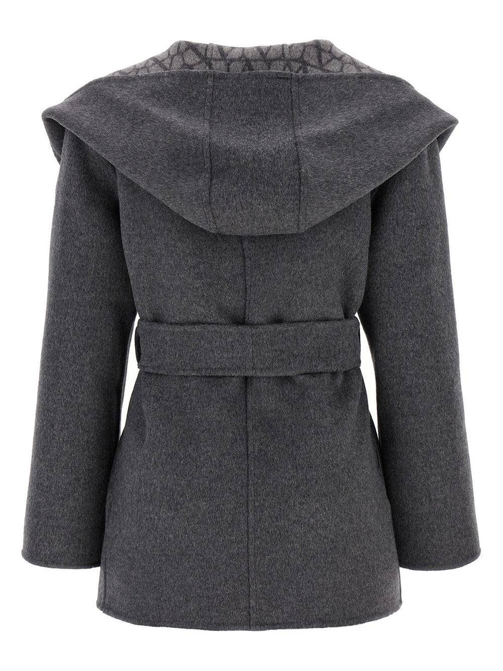 Valentino Garavani Double Coat In Toile Iconographe