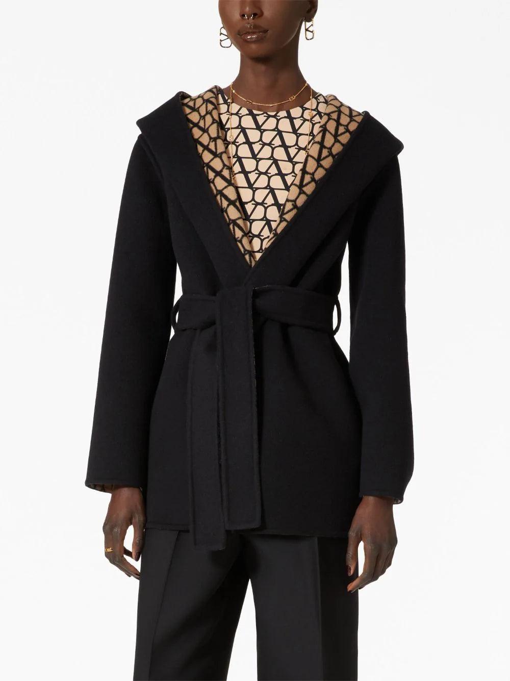 Valentino Garavani Double Coat In Toile Iconographe