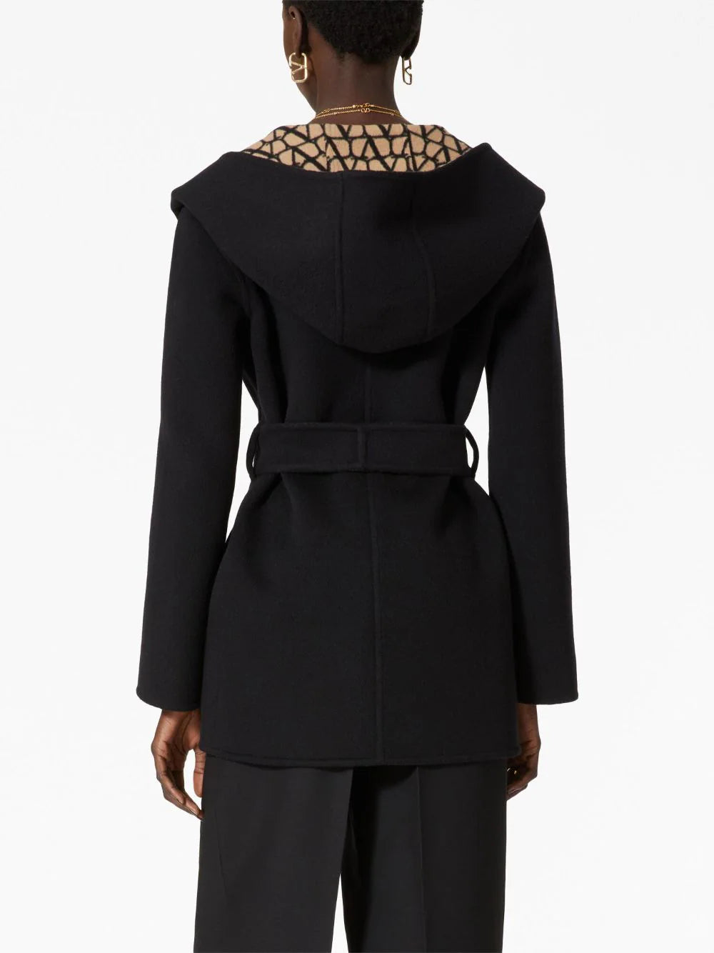 Valentino Garavani Double Coat In Toile Iconographe