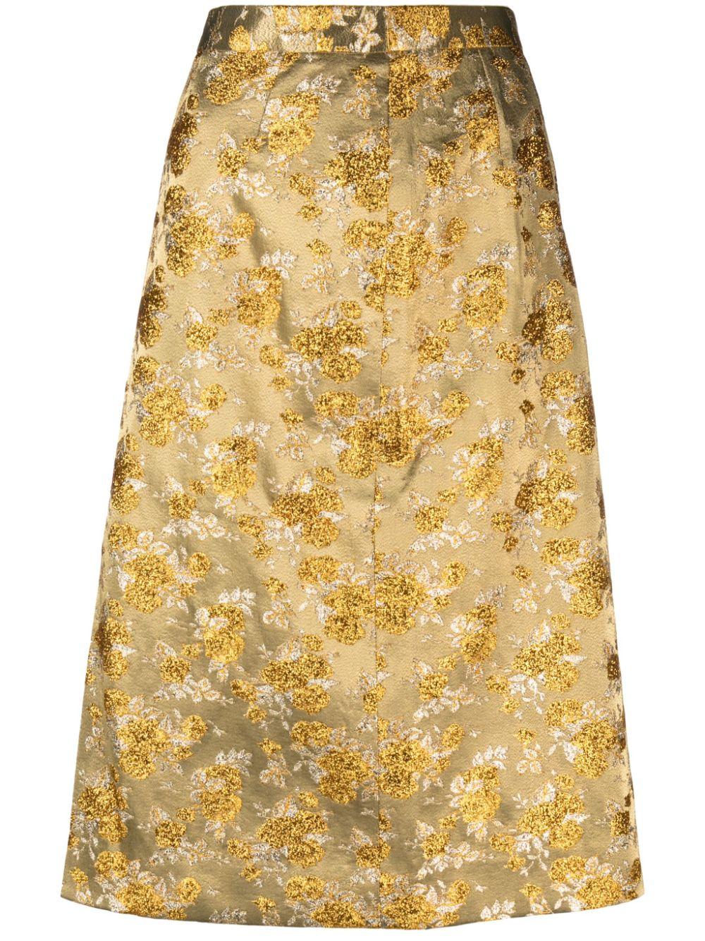 DRIES VAN NOTEN Shea Midi Skirt
