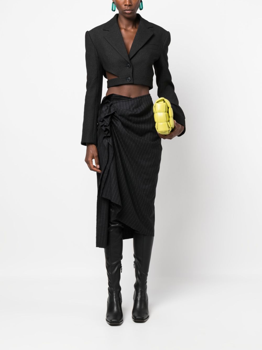 DRIES VAN NOTEN Sinam Midi Skirt