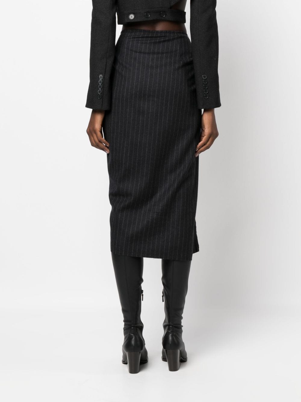 DRIES VAN NOTEN Sinam Midi Skirt