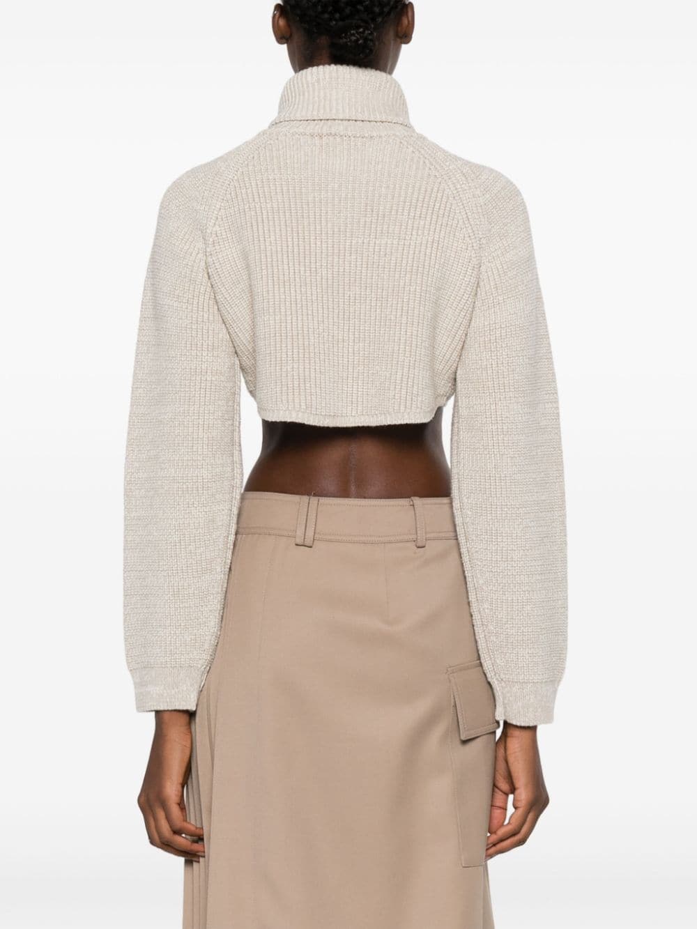 DRIES VAN NOTEN Tebbie Cropped Sweater