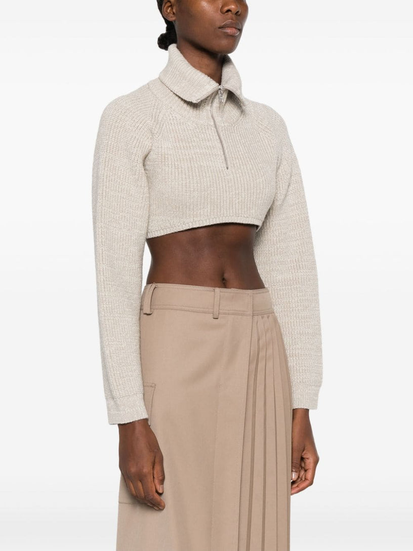 DRIES VAN NOTEN Tebbie cropped sweater