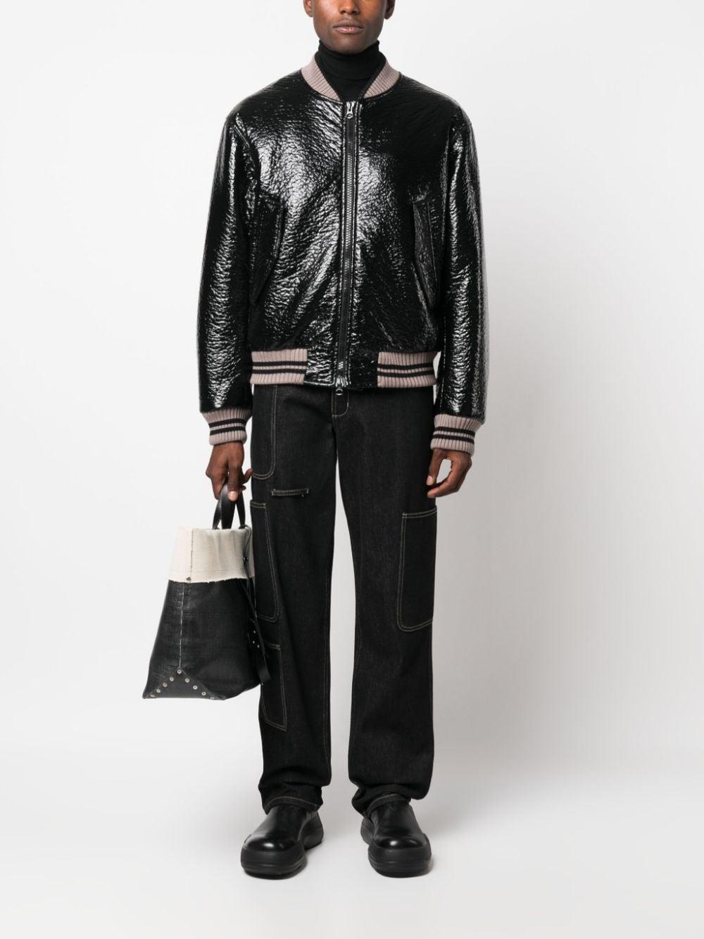 DRIES VAN NOTEN Vellow Bomber Jacket