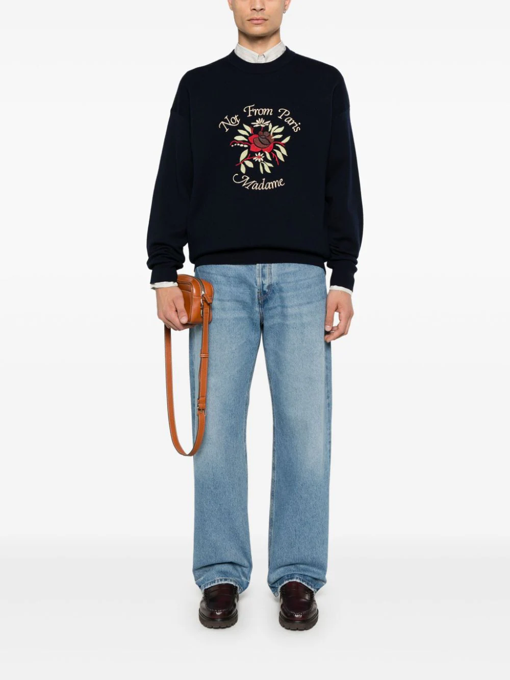 Drôle De Monsieur La Maille Slogan Fleurs