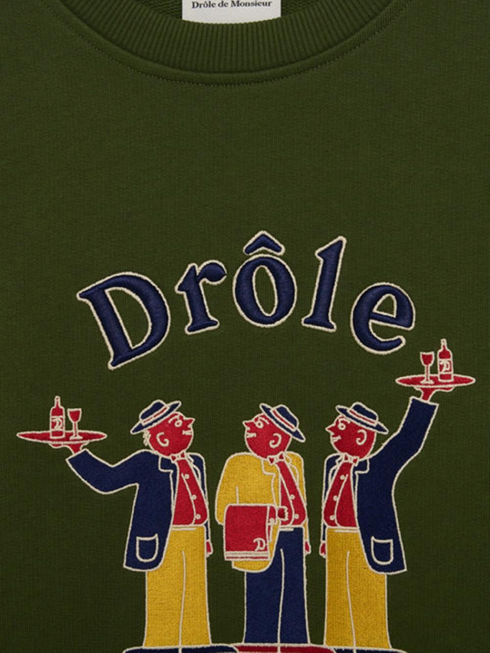 Drôle De Monsieur Le Sweatshirt Crillon