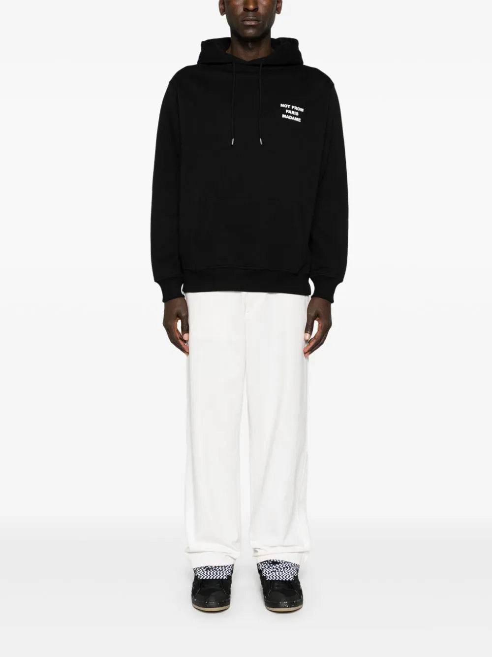 Drôle De Monsieur Slogan Hoodie